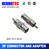 BNC female to RCA plug connector RF adapters for TV
